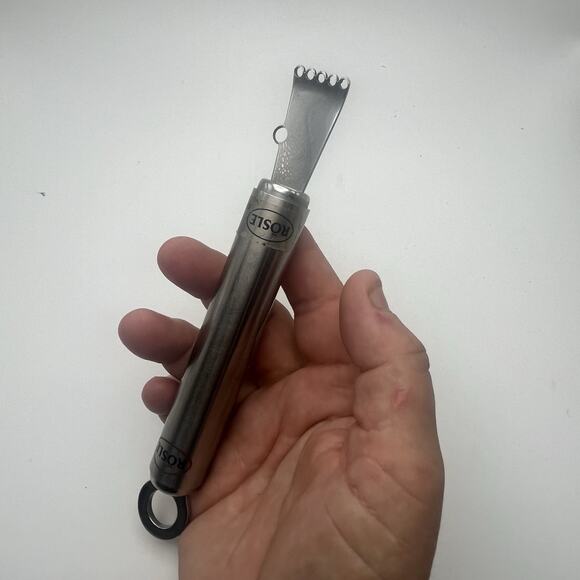 RÖSLE Zester Canelle German Brand Cocktail Home Bar Garnish Chef Tool Stainless - Picture 9 of 15